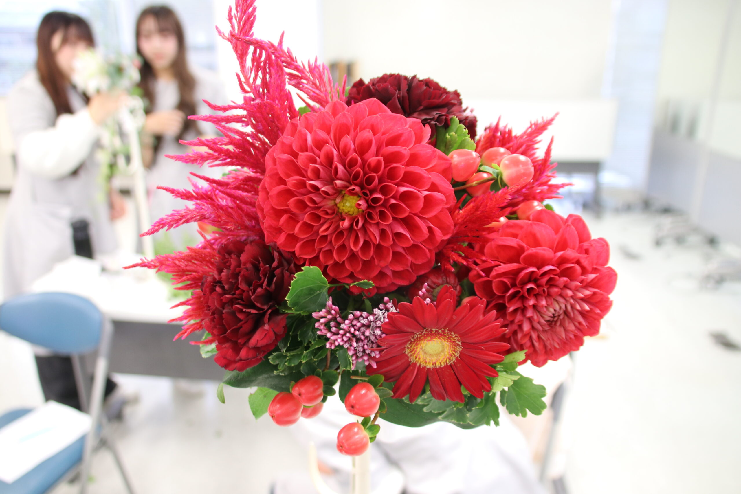 ブライダルブーケ制作