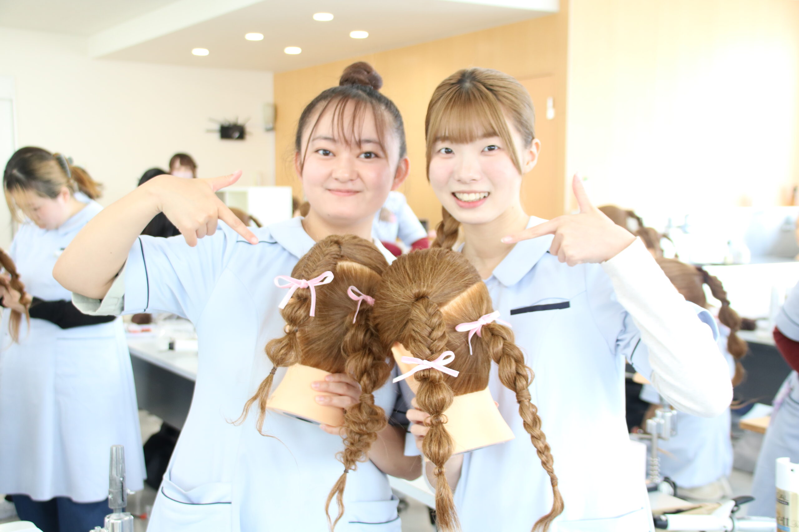 ヘアアレンジの特別授業